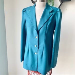 Korral Kreations Jade Blue Horse Show Blazer